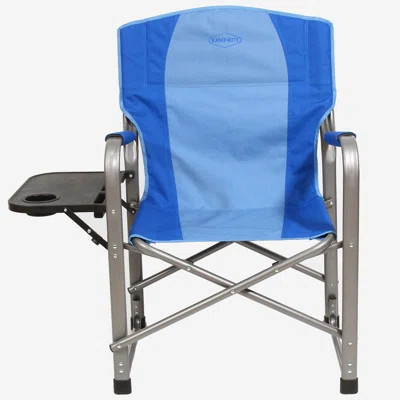 Kamp-Rite Portable Director's Camping Chair w/Table & Cup Holder | Wayfair North America