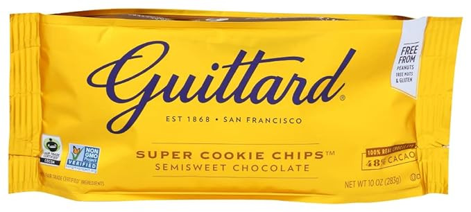 Guittard Super Cookie Chocolate Chip Chunks, 10 Oz | Amazon (US)