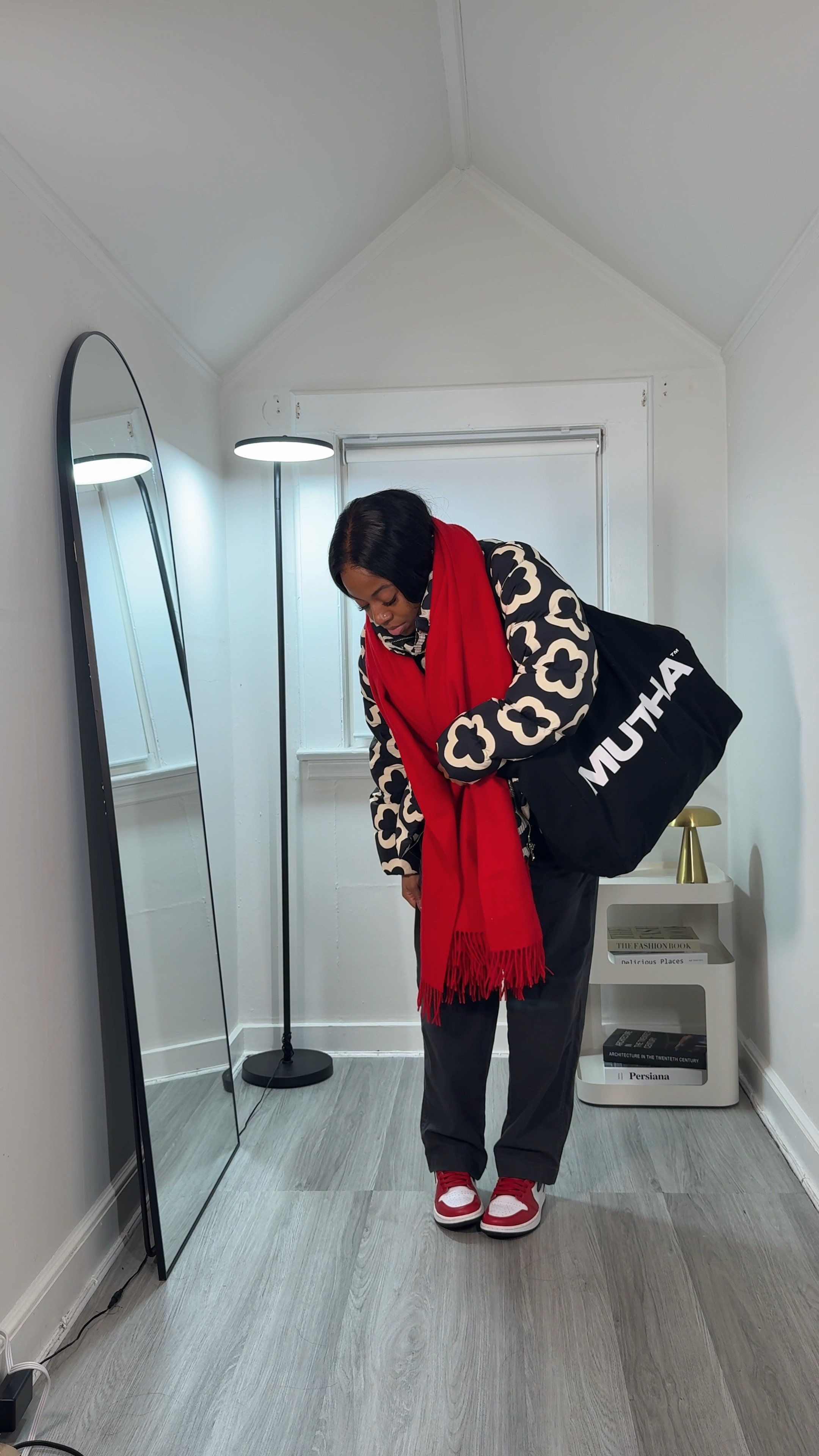 Serving cute mechanic ? 🤔 ootd
Jumpsuit x @madewell 
Sneakers x @jumpman23 @nike jordan 1 satin snakeskin
coat x @toryburch @torysport (older season) 
scarf x @aritzia 
tote @mutha 
necklaces @enroutejewelry_ @koleendz 
bracelets x @shopgld 

#feedaesthetic #fitsonpoint #comfyoutfits #lessisworefemales #dailyfreshfits #minimalstyle 

#LTKStyleTip #LTKSeasonal