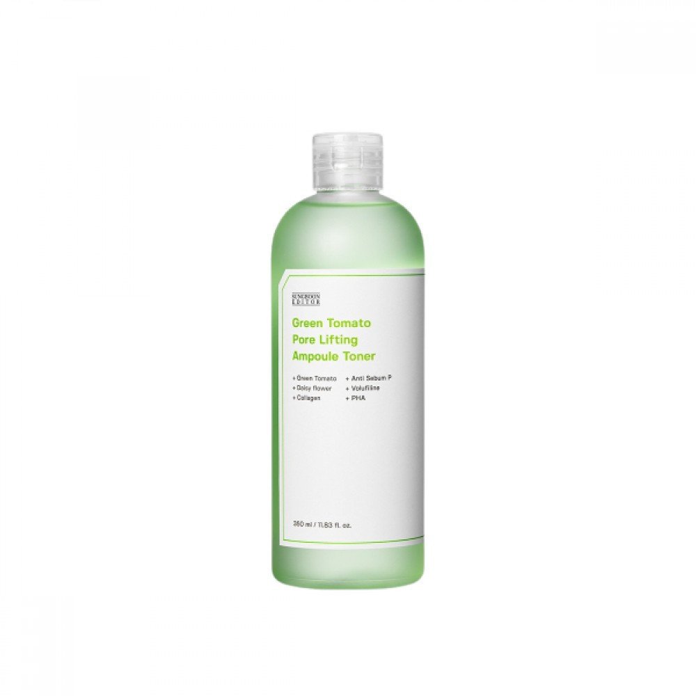 SUNGBOON EDITOR - Green Tomato Pore Lifting Ampoule Toner - 350ml | STYLEVANA