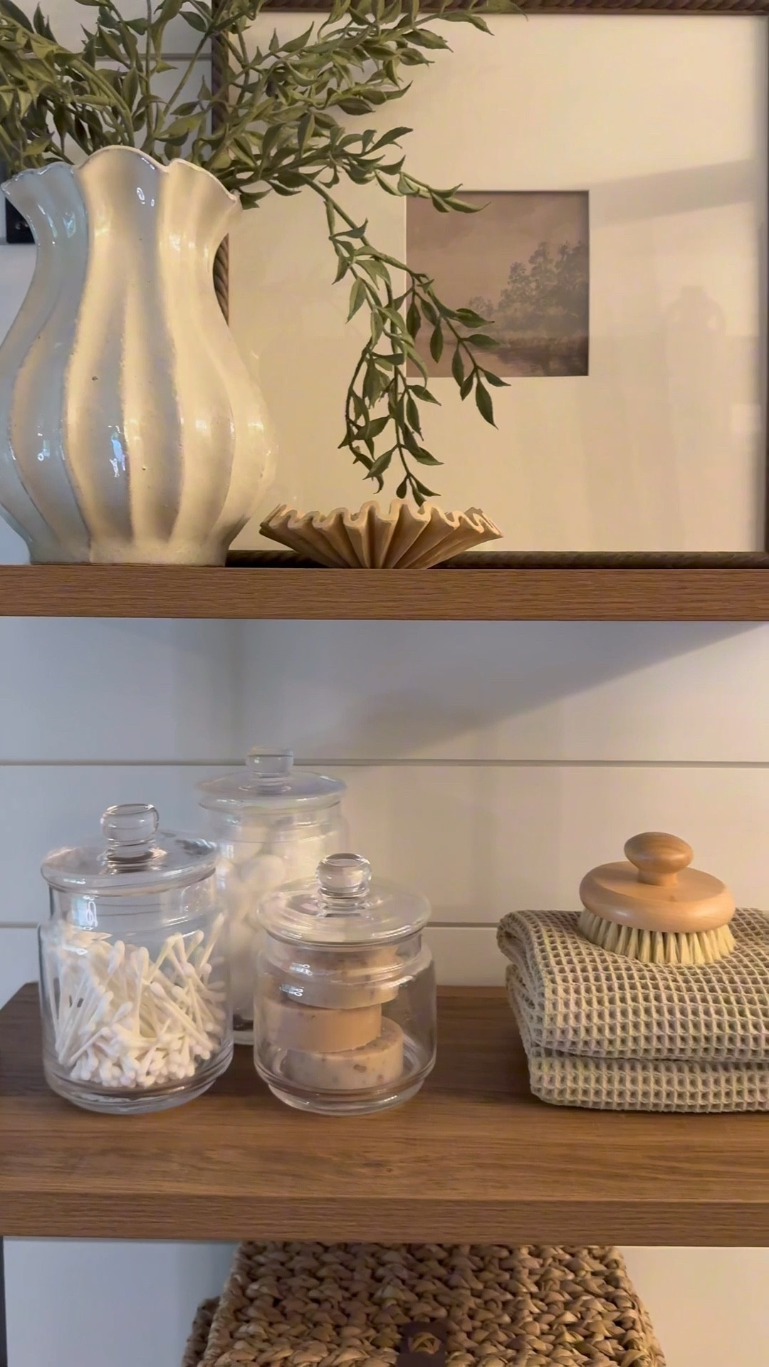 Moody Landscape Wall Art (Back in Stock)

Follow @farmtotablecreations on Instagram for cozy home styling and seasonal finds!

This moody landscape print is finally back in stock—and it’s the perfect “quiet luxury” moment for shelves, baths, or entryways. I styled it in a large matted frame with a ribbed ceramic vase + airy greenery, apothecary jars (cotton/Q-tips/soap), waffle towels, and a natural bath brush for that layered, organic-modern look. Neutral tones, soft contrast, and an easy mix with Studio-McGee/Amber-Interiors vibes. Tap to shop before it’s gone again!

#wallart #framedart #landscapeart #moodyart #neutraldecor #organicmodern #shelfstyling #bathroomdecor #apothecaryjars #waffletowels #vase #greenery #floatingshelves #homestyling #amazonhome



#LTKSaleAlert #LTKHome #LTKFindsUnder50