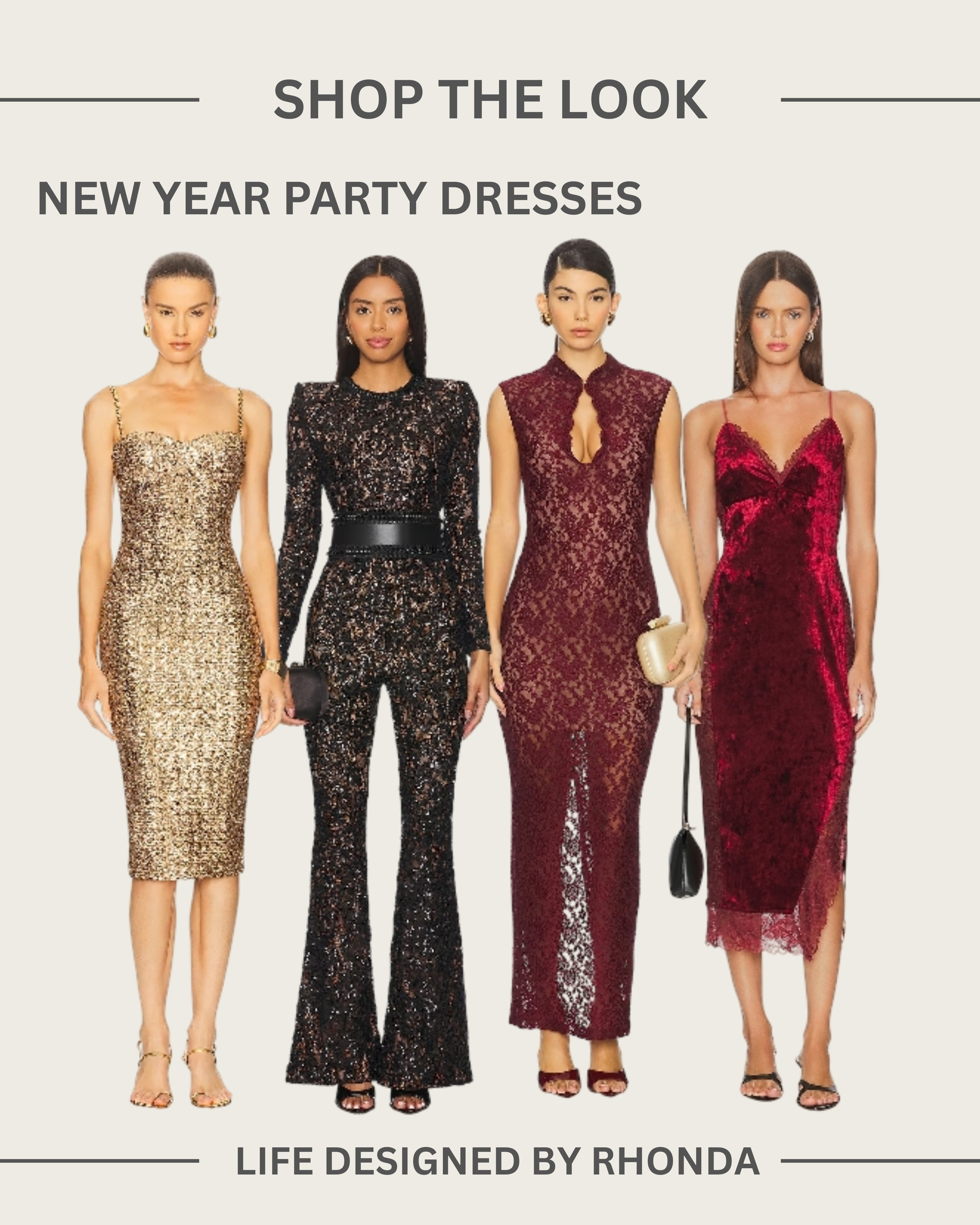 Make a stunning entrance this New Year's Eve! Shop my top picks for party dresses, from shimmering sequins to classic velvet and bold metallics. These head-turning styles are perfect for ringing in 2026 with confidence. Tap to shop your perfect New Year party dress! #NYEoutfit #PartyDress #NewYearStyle 

 #LTKHoliday #LTKootd #LTKSaleAlert