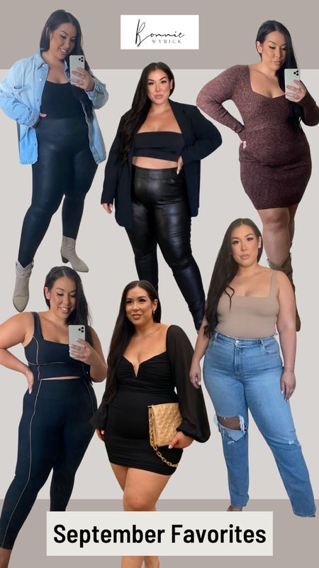 Rounded up last week’s favorite for you guys so you can easily shop my fall looks! 🖤 Midsize Fashion | Fall Fashion | Wardrobe Staples | Leather Pants | Sweater Dress | Straight Leg Denim | Workout Sets | Pumpkin Patch Outfit | Amazon Dresses

#LTKcurves #LTKSeasonal #LTKstyletip