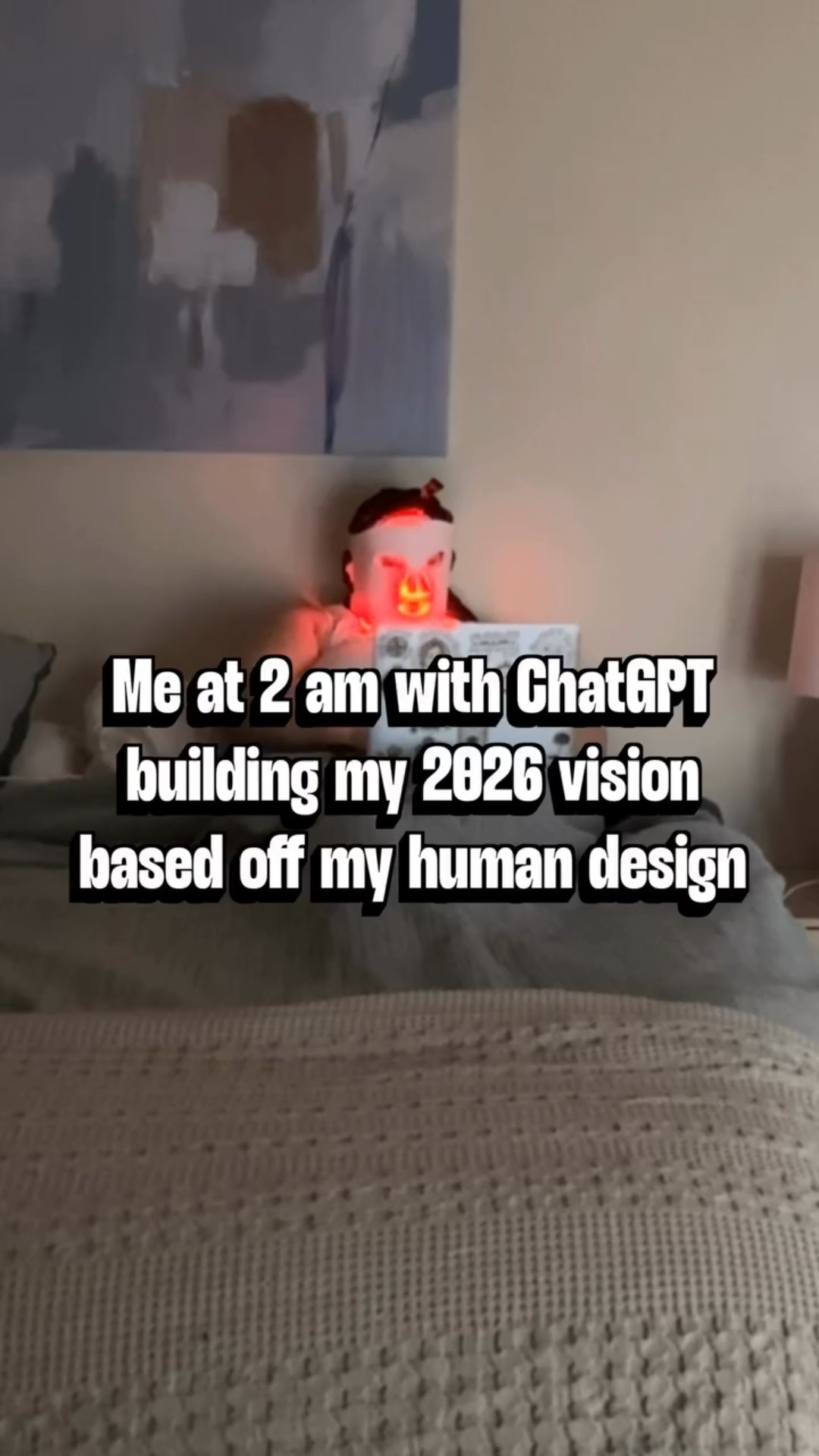 look… some people stay up at 2am doomscrolling, and I’m over here with my red light mask on, building an entirely new life chapter like it’s a group project due at sunrise.

Personal Year 1 energy hits DIFFERENT.
It’s like God, my numerology, AND my Human Design all teamed up and said:
“Babygirl, go first. Reinvent. Lead. Stop waiting for a sign — you are the sign.”

And because I’m a Manifesting Generator with emotional authority (which basically means I have to ride an entire emotional wave before I commit)… here I am, in full glowing Lumen mask mode, mapping out the woman I’m becoming in 2026.

This next season isn’t about hustling harder.
It’s about listening deeper.
It’s about following what actually lights me up — the sacral yes, not the guilt yes.
It’s about fresh starts, new identity, and choosing the life I actually want instead of the one I’ve tolerated.

Personal Year 1 is a reset button. A rebirth. A quiet but holy permission slip.
And friend… I’m taking it seriously. Because I can feel it — 2026 is the year everything shifts.

If you’re stepping into your own new chapter, tell me what you’re calling in.
Let’s build this glow-up with intention, not chaos.

#rebirthseason #nextlevelyou #identityglowup #softlifeleadership #becomingher

#LTKdayinmylife #LTKselfcare #LTKBeauty