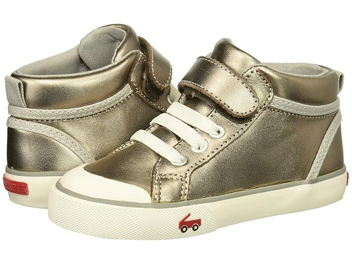 See Kai Run Kids Peyton (Toddler/Little Kid) (Pewter Leather) Girls Shoes | Zappos