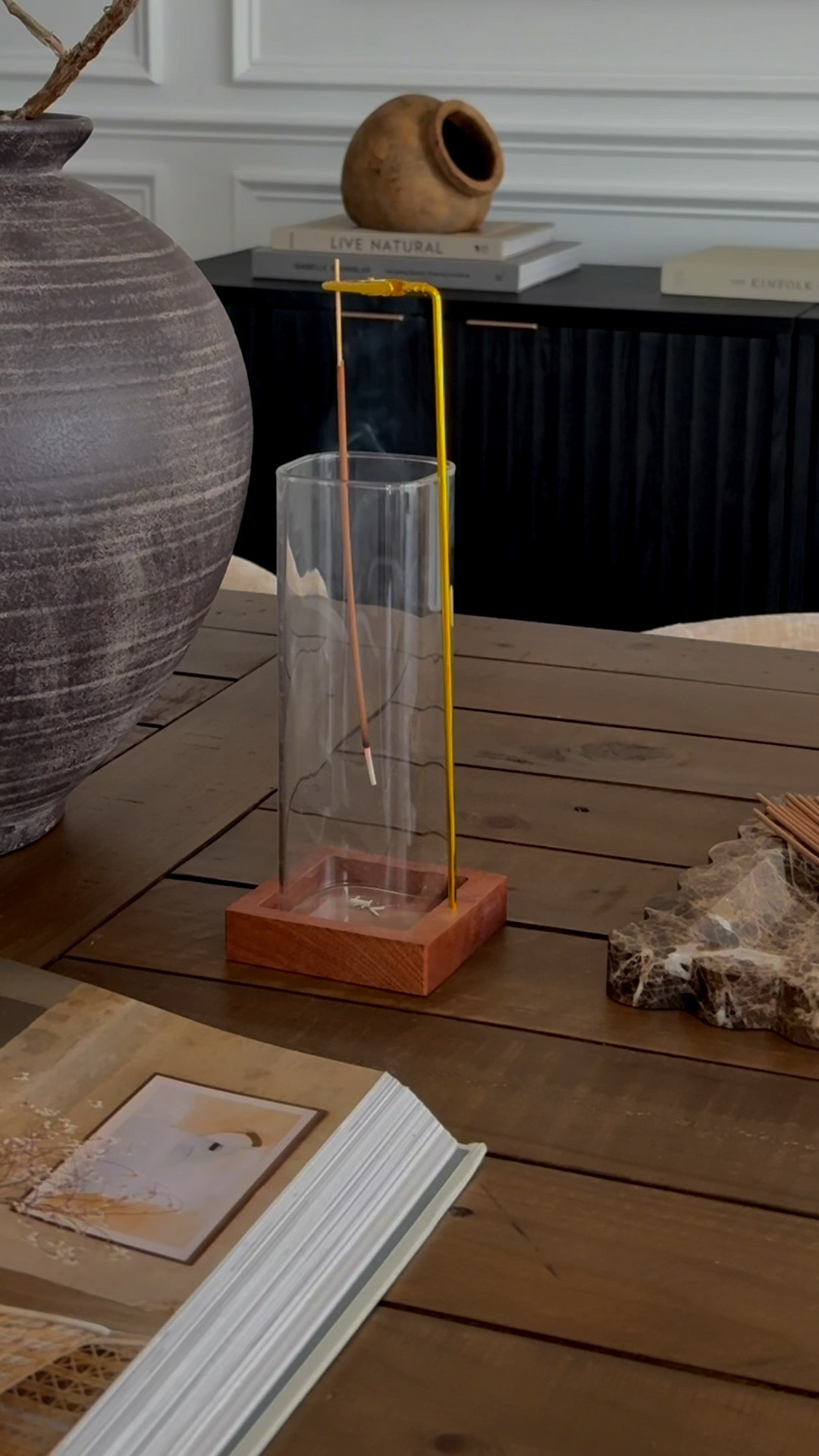 This incense holder might be one of my favorite little details lately. Simple, calming, and makes the whole space feel good. Linked here 🤍

#LTKSeasonal