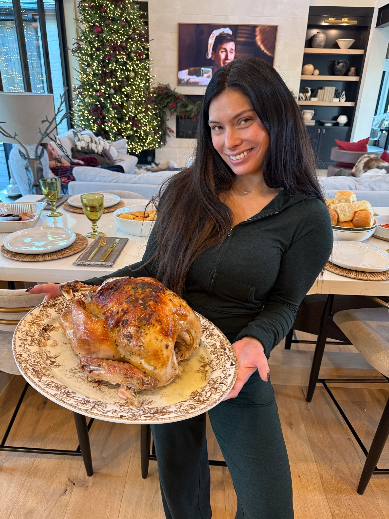 The Plymouth Serving Platter was perfect for our Thanksgiving turkey! Wearing the Halo Mini Full Zip and matching sweats. 

#LTKHoliday #LTKHome #LTKSeasonal
