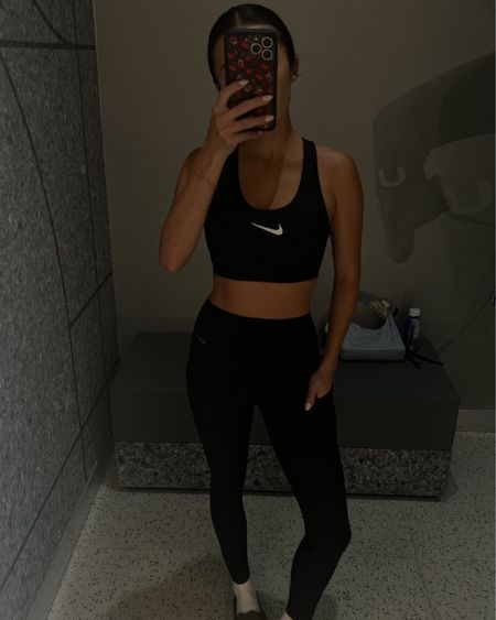In love with my new running gear! Super supportive sports bra and the leggings have pockets #nike #nikewellcollective #nikewomens 

#LTKstyletip #LTKfindsunder100