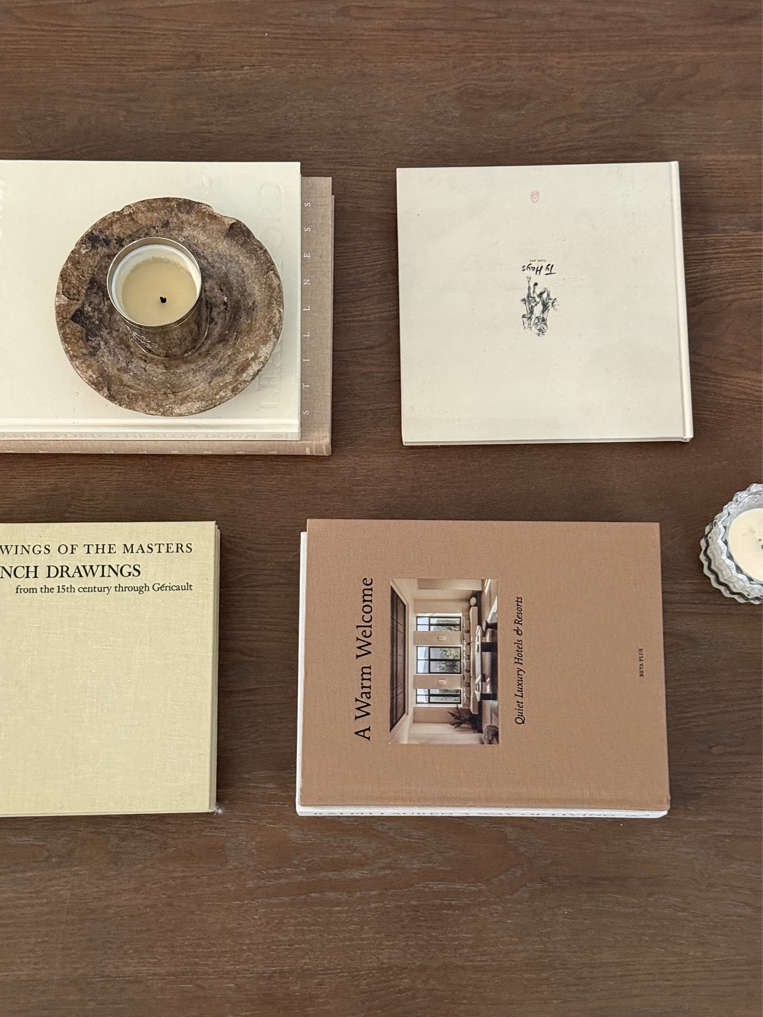 Minima coffee table styling with neutral books 

#LTKOver40 #LTKHome #LTKSeasonal