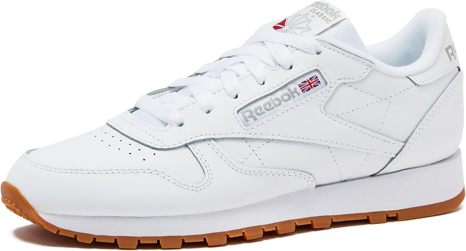 Reebok Classic Leather Sneakers for Women - Casual Tennis Womens Shoes | Amazon (US)