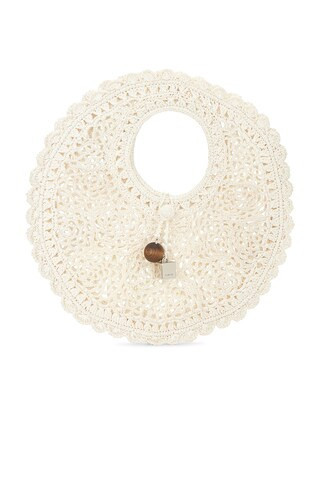 JACQUEMUS Petit Rond Spiaggia Dente in Ivory | FWRD 