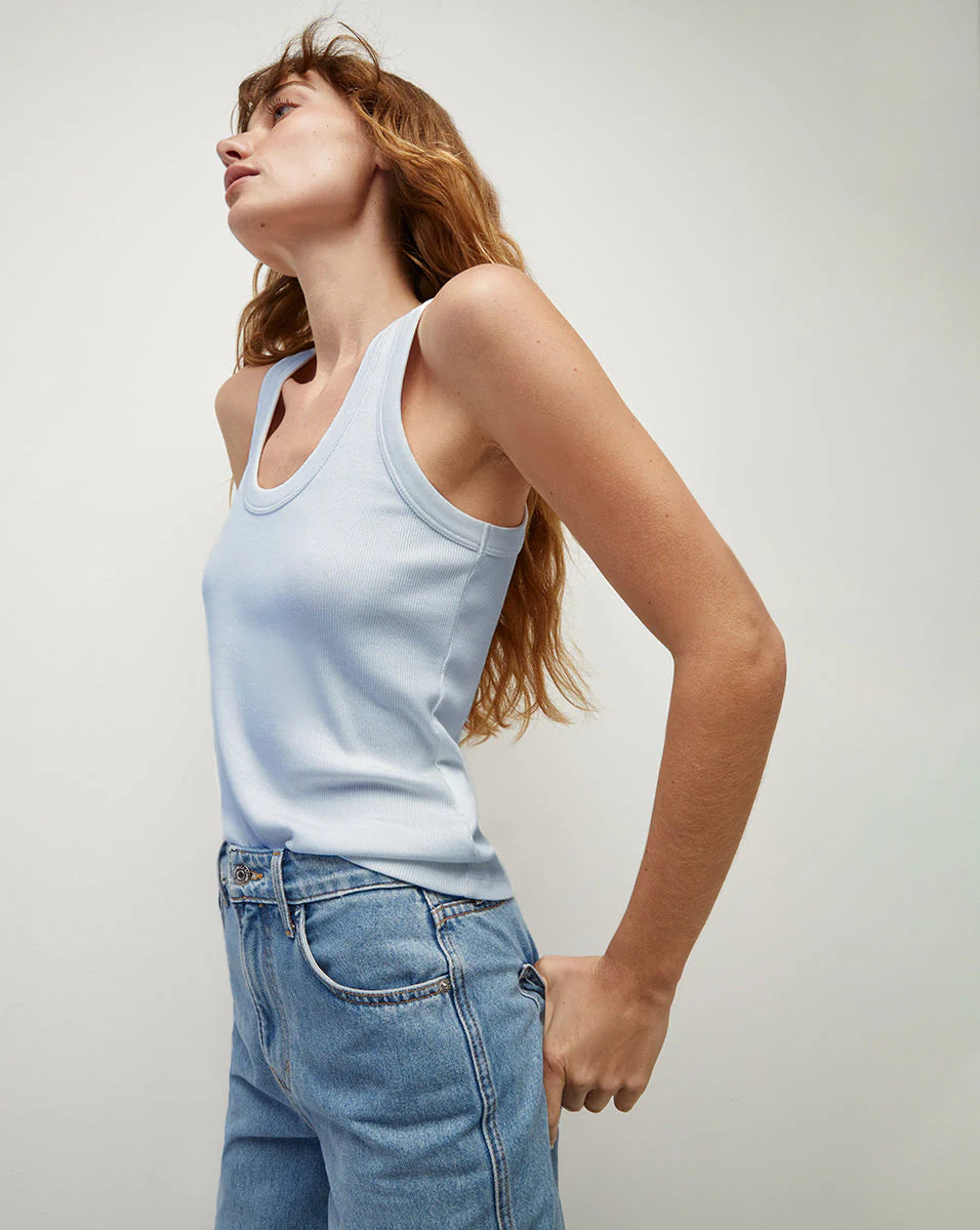 Birke Scoopneck Tank | Veronica Beard