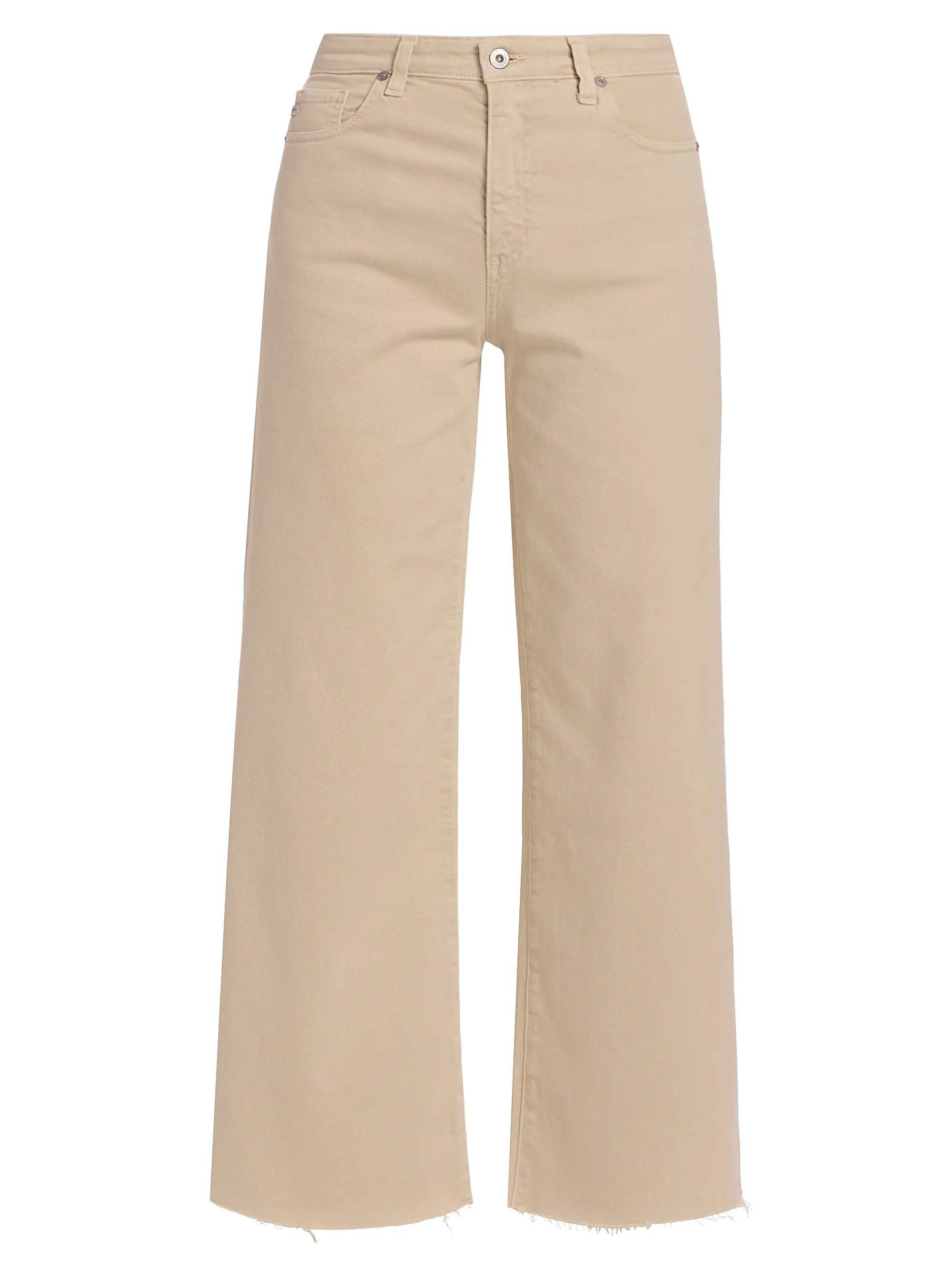 Saige High-Rise Wide-Leg Crop Jeans | Saks Fifth Avenue