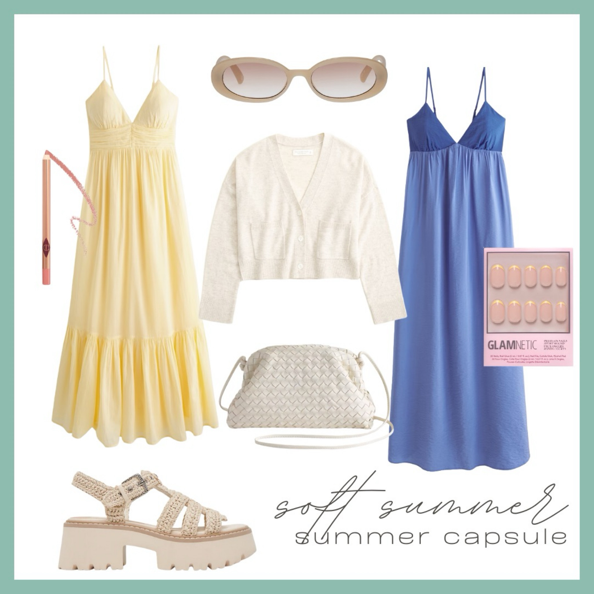 Soft Summer Color Capsule

#softsummer #softsummercapsule #softsummerseason 

#LTKStyleTip #LTKShoeCrush #LTKSeasonal