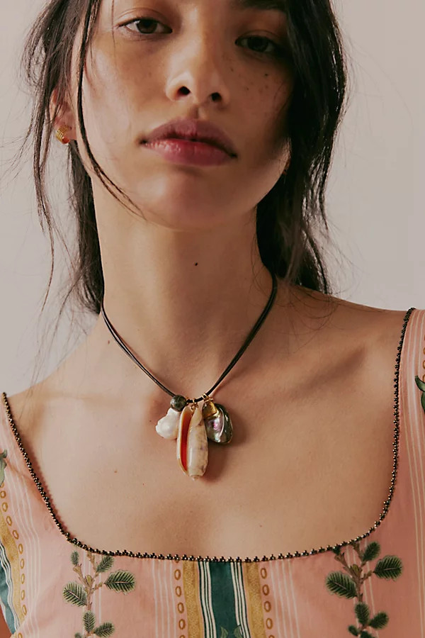 Chan Luu Shell Cluster Necklace | Free People (Global - UK&FR Excluded)