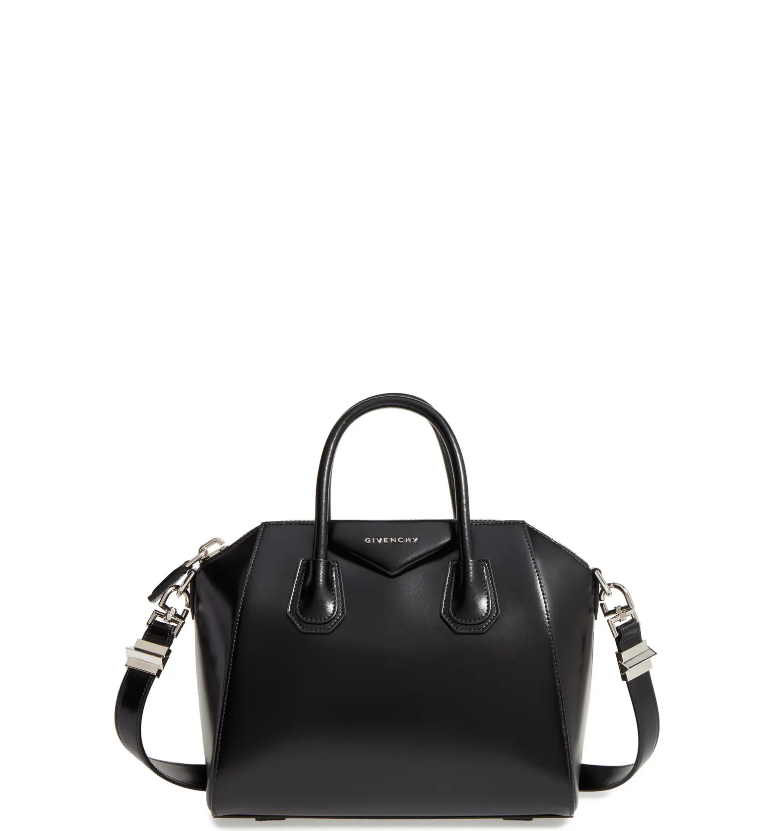 Small Antigona Box Leather Satchel | Nordstrom