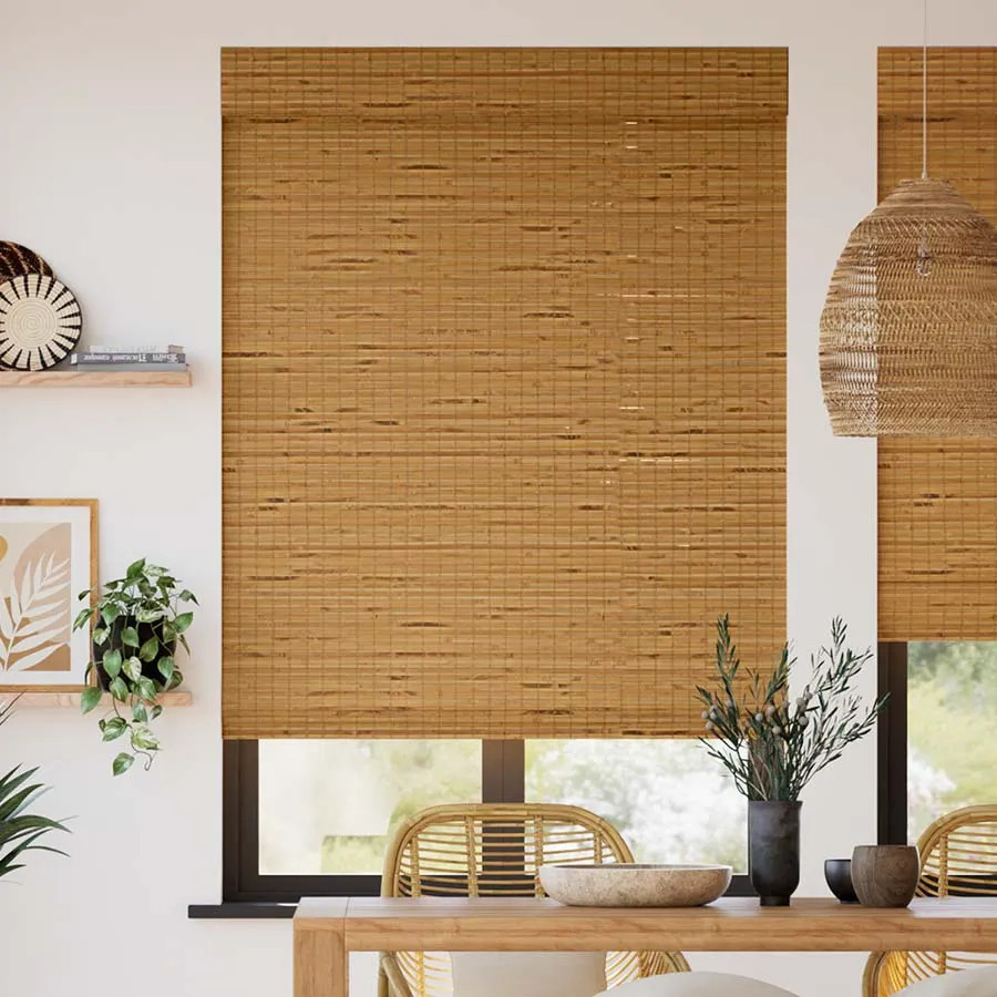 Cordless Woven Wood Shades | Natural Texture Wood Blinds | SelectBlinds | Select Blinds