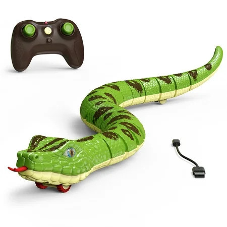 Terra by Battat RC Snake Green Anaconda Remote Control Reptile Toy for Kids 5 Years+ | Walmart (US)