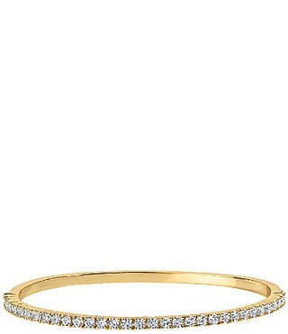 Electric Picks Hidden Gems Bangle Bracelet - Gold | Dillard's
