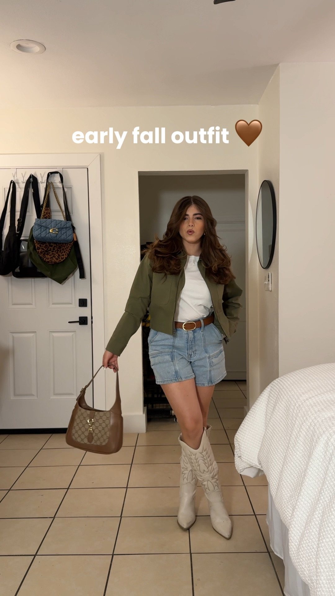Early fall outfit using Abercrombie dad shorts & Uniqlo corduroy jacket 🤎

#LTKNYFW #LTKSeasonal #LTKFindsUnder50
