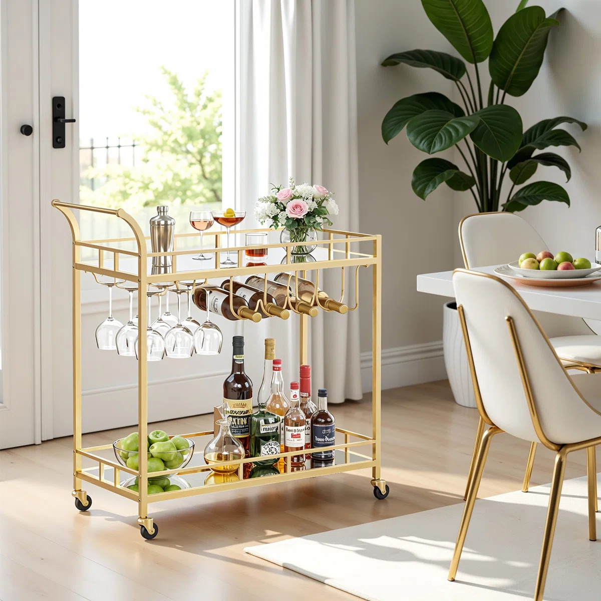 2 -tier Bar Cart | Wayfair North America