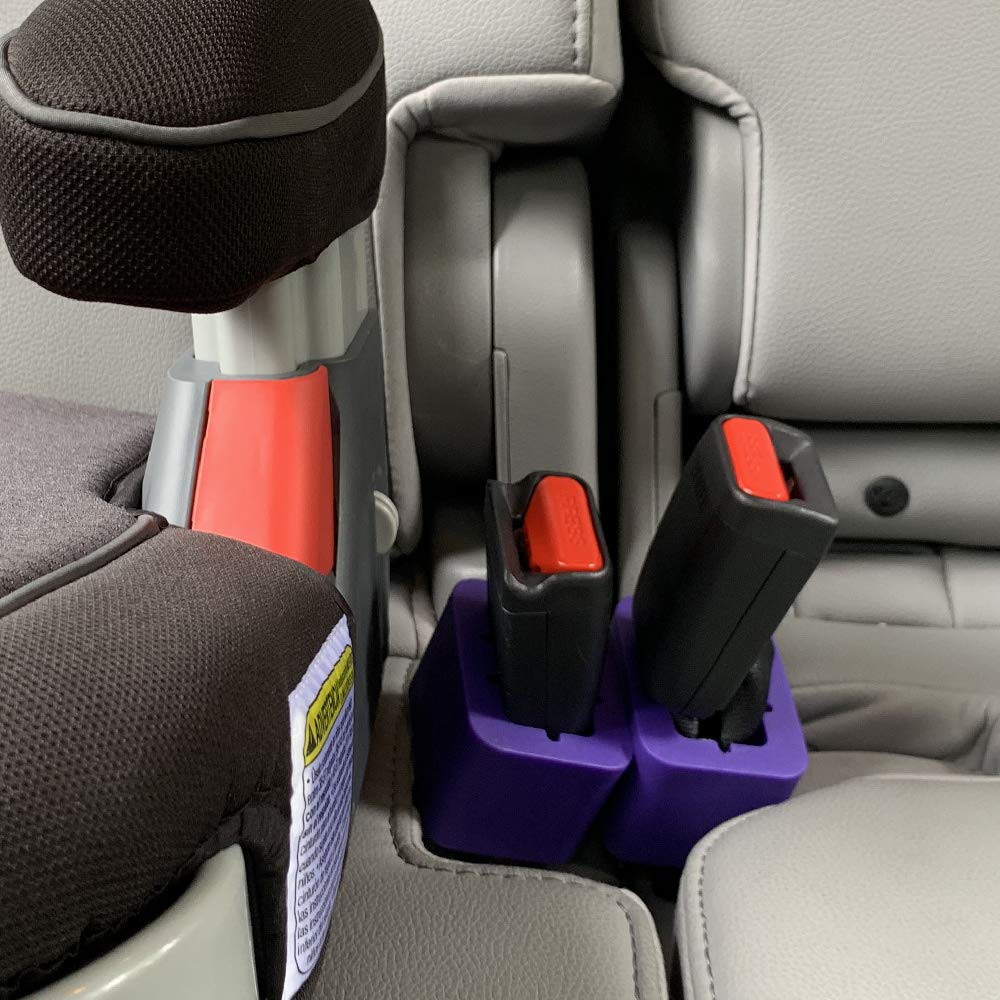 BPA Free Seat Belt Buckle Booster (2-Pack) - Raises Your Buried Seat Belt Receptacles for Easy Ac... | Amazon (US)