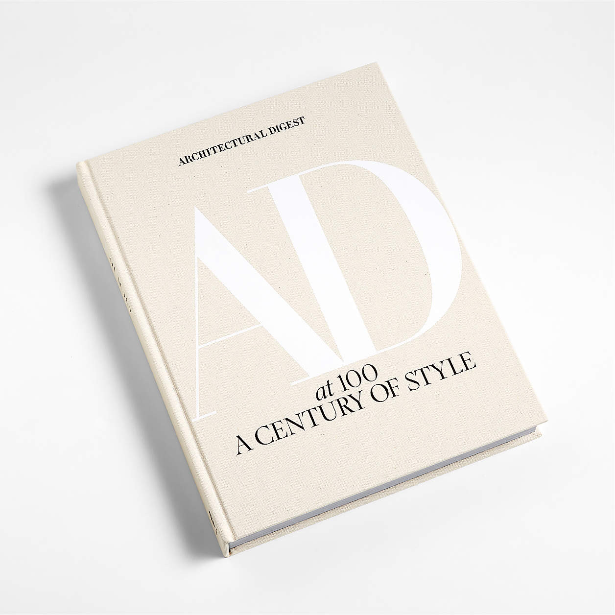 "Architectural Digest At 100" White Coffee Table Book + Reviews | Crate & Barrel | Crate & Barrel