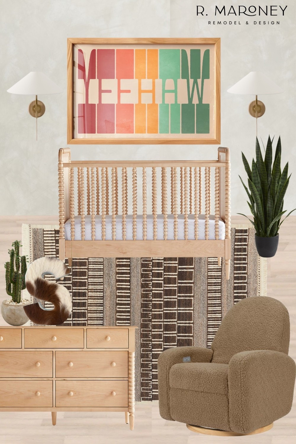 Such a fun southwestern, desert vibe nursery.

#nursery #nurserydesign #pregnancy

#LTKHome #LTKBump #LTKBaby