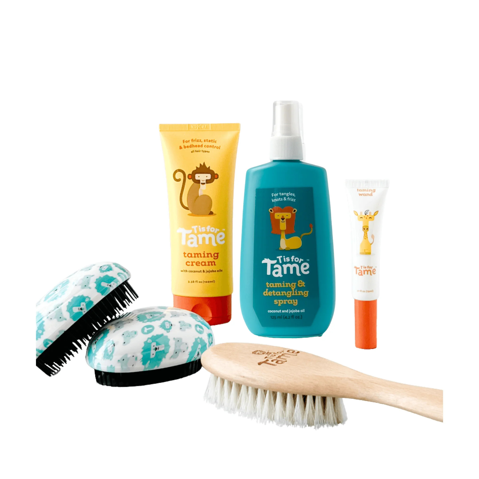 The Essentials Kids Hair Taming Kit, Vegan, Natural look for All Hair | T is for Tame