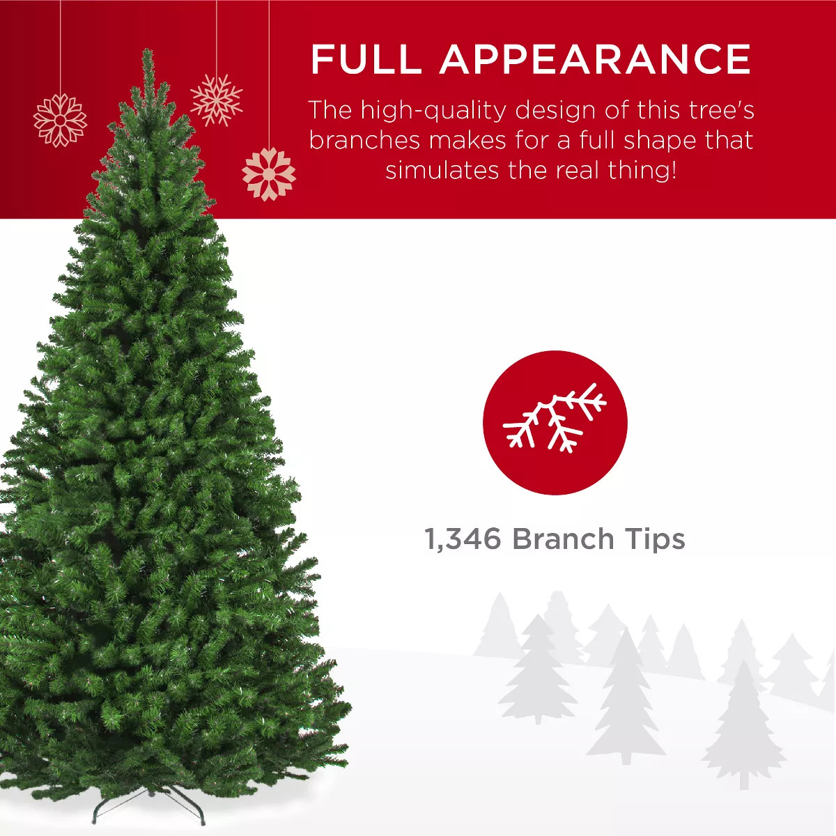 Best Choice Products Premium Spruce Artificial Christmas Tree w/ Easy Assembly, Metal Hinges & Fo... | Target