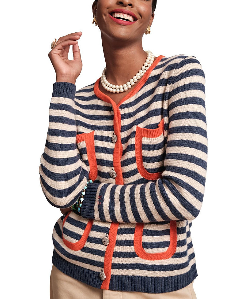 Frances Valentine Pierre Stripe Sweater | Bloomingdale's (US)