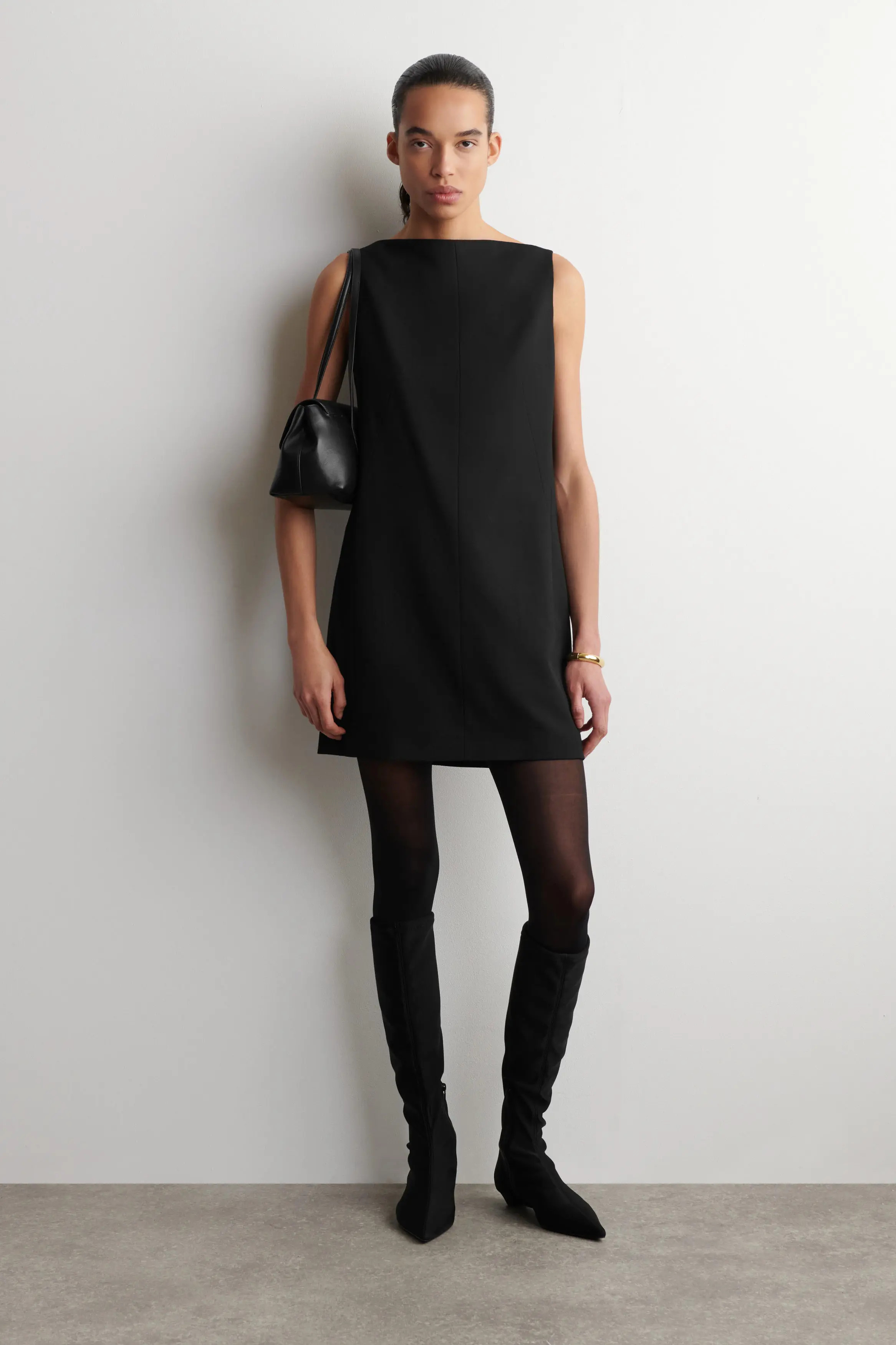 Tailored Merino Wool-Blend Mini Dress (Women) | Nordstrom | Nordstrom