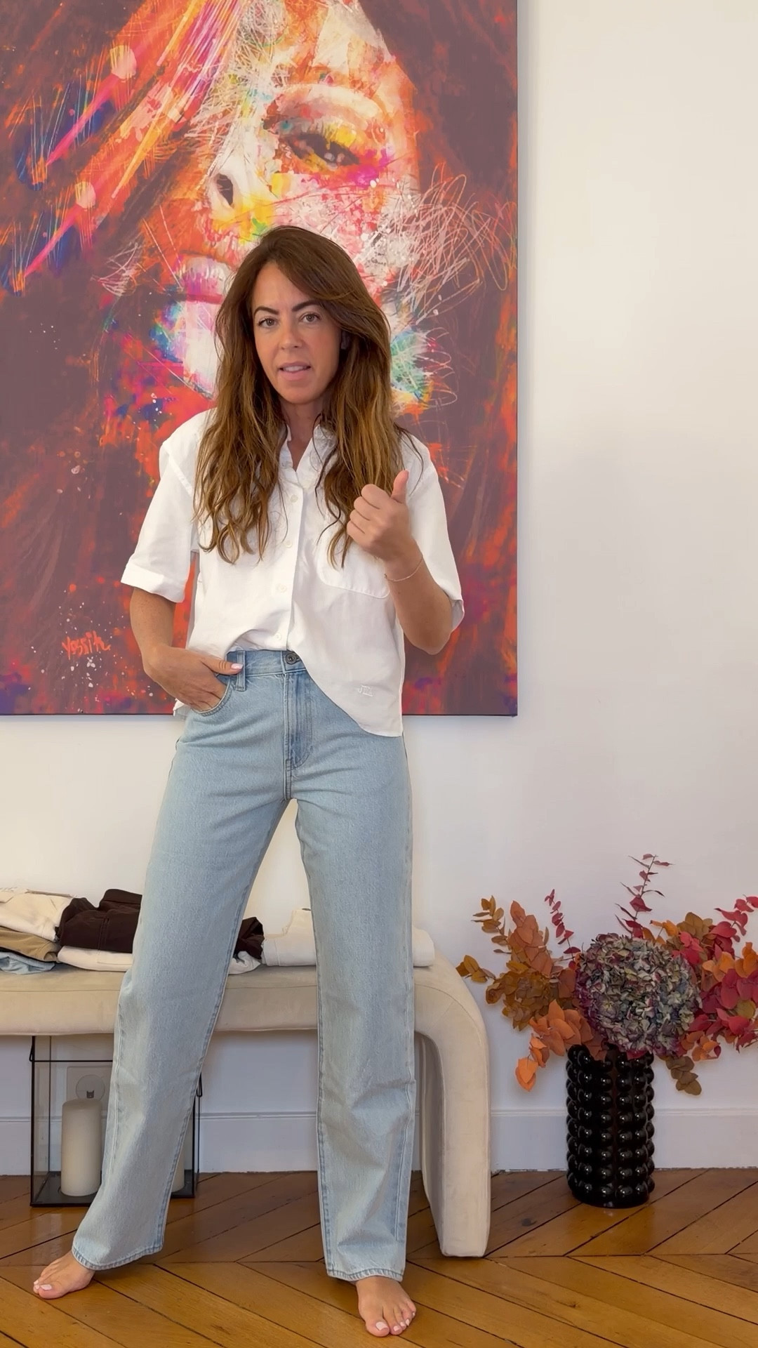 Jean droit Uniqlo je mets du 34

#LTKfrance #LTKeurope #LTKsummer