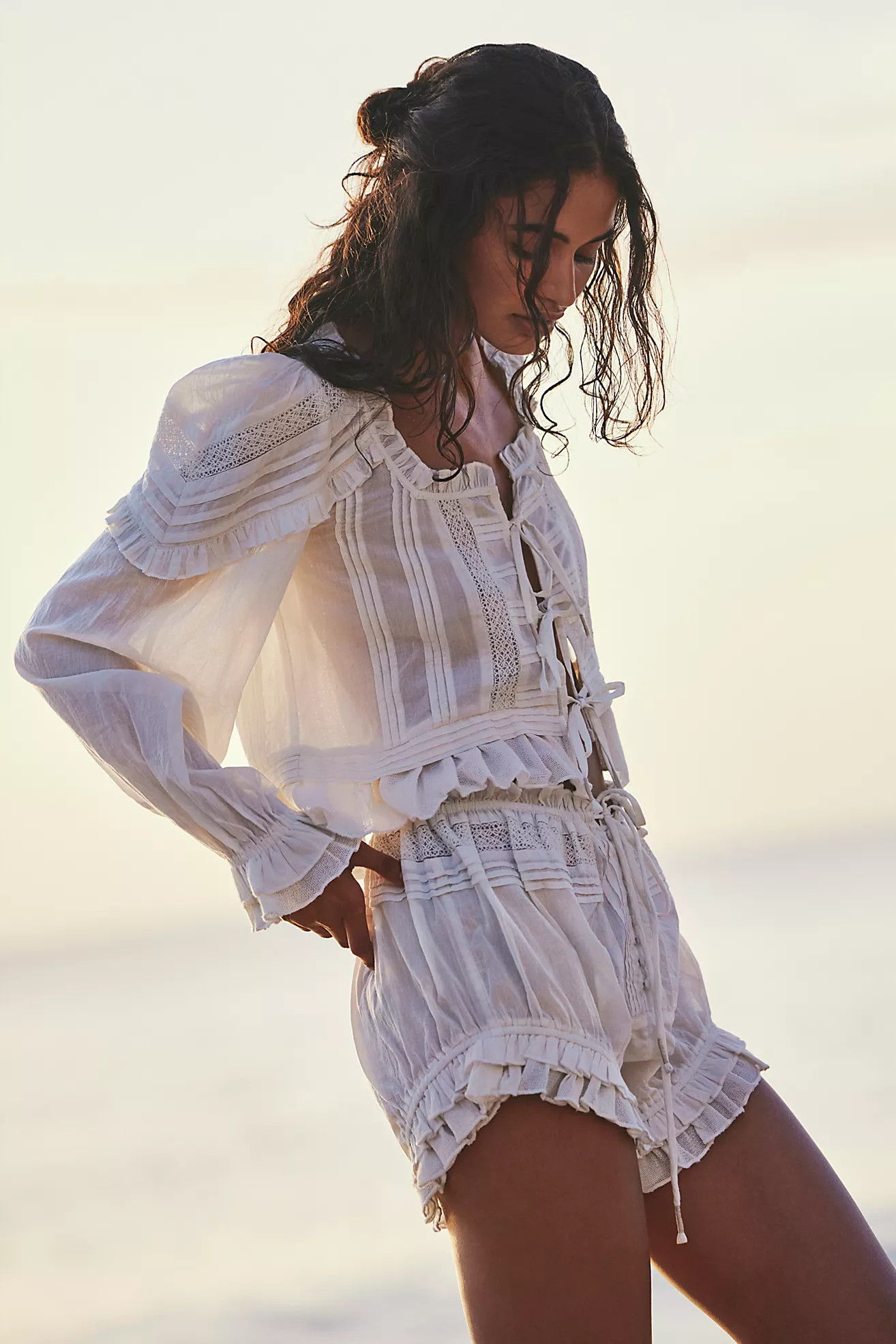 Florence Bed Jacket Set | Free People (Global - UK&FR Excluded)