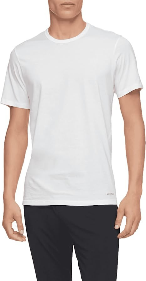 Calvin Klein Men's 100% Cotton T-Shirt Packs | Amazon (US)