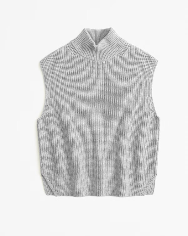 Sleeveless Turtleneck Sweater | Abercrombie & Fitch (US)
