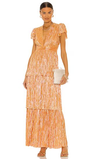 Maze Dress in Mandarin | Revolve Clothing (Global)