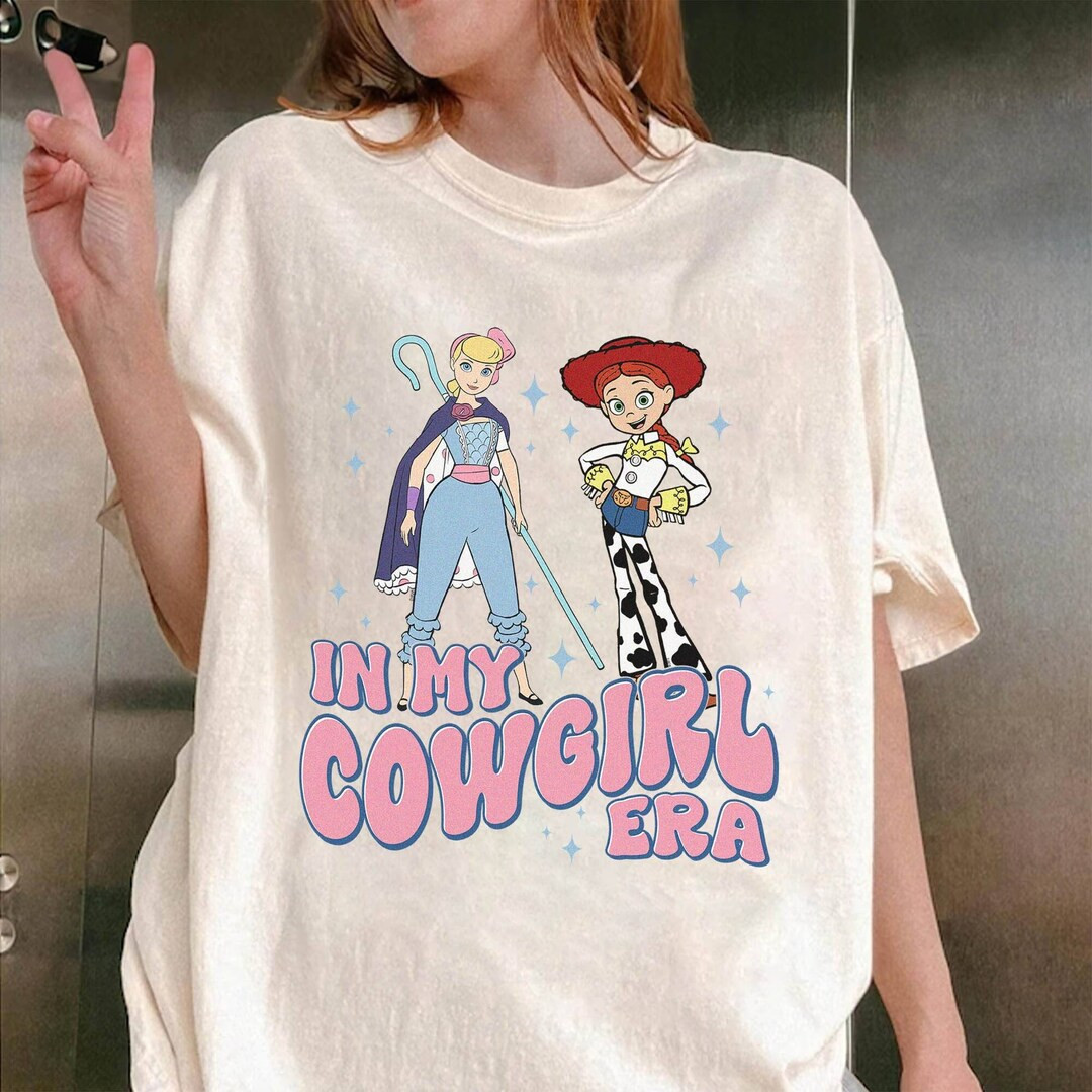 Toy Story In My Cowgirl Era Shirt | Po peep and Jessie Western Country Shirt | Jessie Long Live C... | Etsy (US)