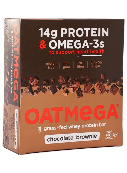 Oatmega Brownie Crisp Protein Bar (Box of 12) | onnit