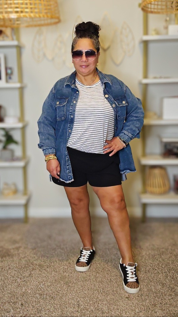 OUTFIT OF THE DAYTop XXLShort XXXLShacket 0XShoe 8Everything g fits tts

#LTKSeasonal #LTKfindsunder50 #LTKstyletip