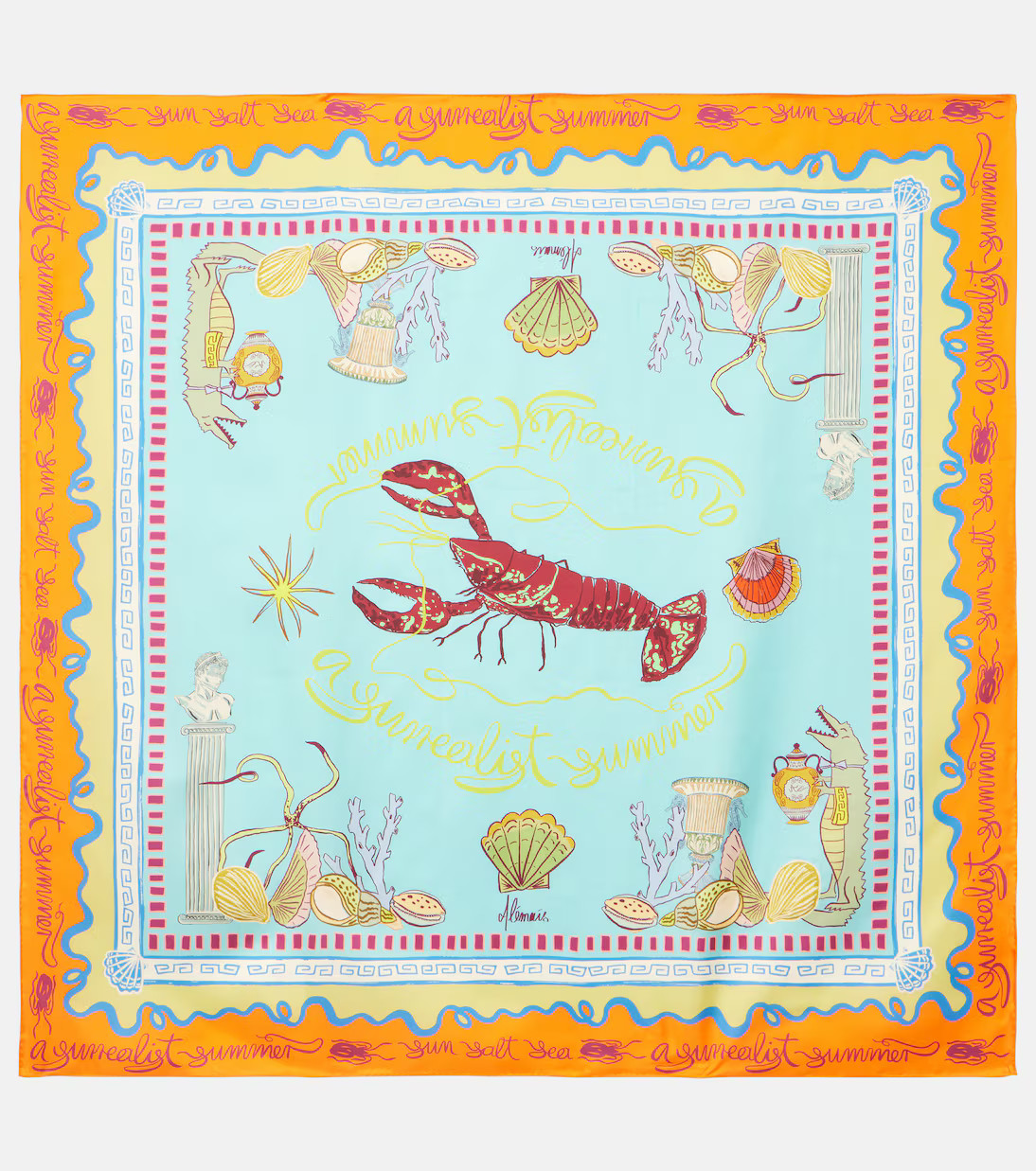Surrealist silk scarf | Mytheresa (US/CA)