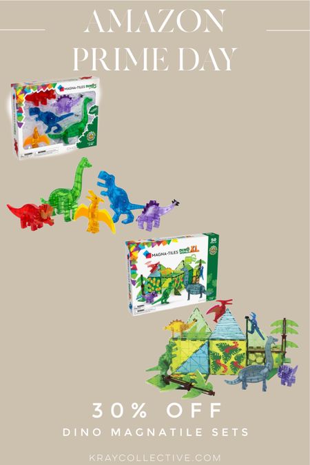 30% off the new magnatile Dino collection for the Amazon prime day sale!

Kids toss | magnetic tiles | best kids gifts | dinosaur toys 

#BestKidsGifts #MagneticTiles #BestBuildingToy #BestToys #AmazonPrimeDaySale #GiftsForKids 

#LTKGiftGuide #LTKxPrime #LTKkids