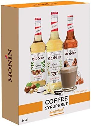 MONIN Premium Coffee Syrup Gift Set 3 x 5 cl | Amazon (UK)