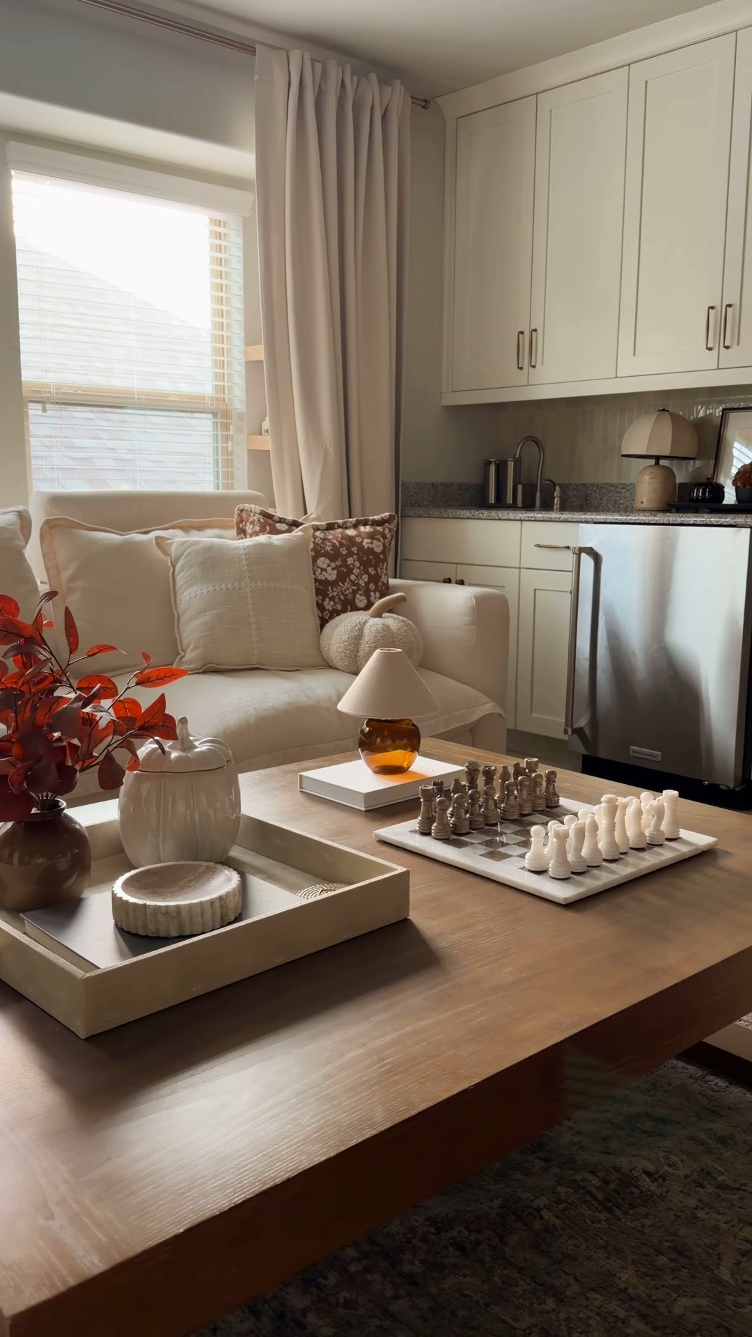 Can you believe most of this is from Walmart?

Updated our loft for fall with some new affordable pieces and it made it feel so much cozier. The chairs we love in here are also Walmart!

#falldecor #fallhome #loftdecor #walmartfinds #cozyhome

#LTKHome