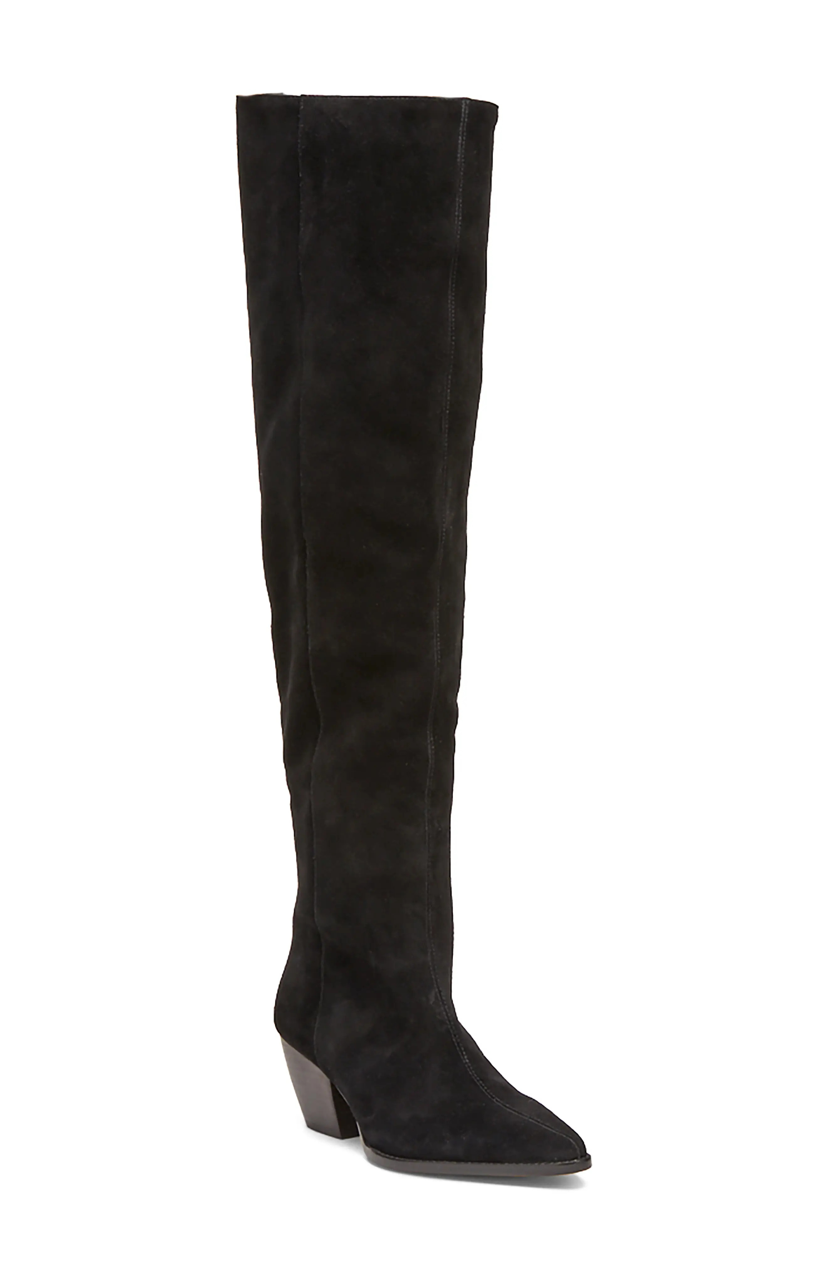 Women's Matisse Sky High Over The Knee Boot, Size 8.5 M - Black | Nordstrom