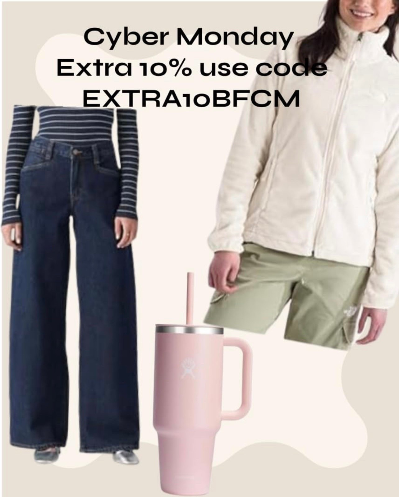 Take an additional 10% off of these already low prices from now until
Cyber Monday. Great gifts for the family including this furry North Face. I can never have too many tumblers in my home. 

#LTKGiftGuide #LTKHoliday #LTKCyberWeek