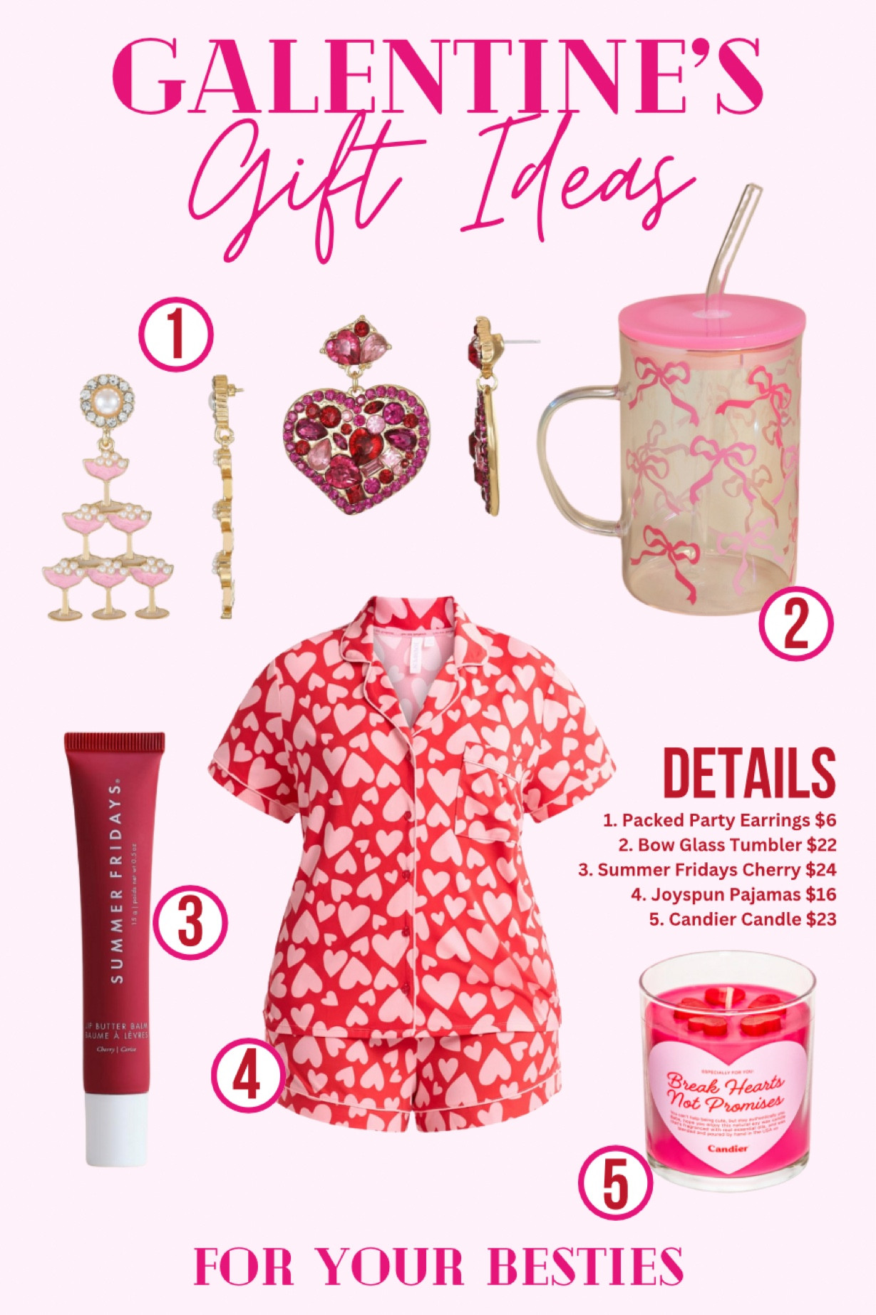 Ladies send this post to your man! Valentine’s Day gifts for her! These Valentine’s Day gifts are the perfect way to show your best friend, sister, or anyone else how much you love her - and they’re perfectly on theme with the colors! Gifts for her. Affordable gifts for her. Gifts for women. Galentines. Galentine. Galentine’s Day. Galentines gift  

#LTKSaleAlert #LTKSeasonal #LTKGiftGuide