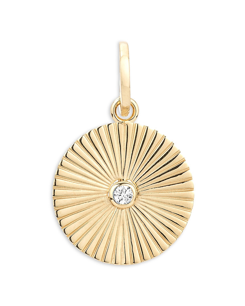 Adina Reyter 14K Yellow Gold Groovy Diamond Rays Pendant | Bloomingdale's (US)