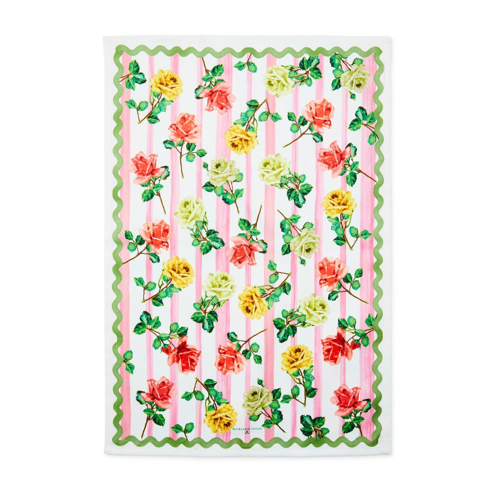 Garden Gala Dish Towel | MacKenzie-Childs