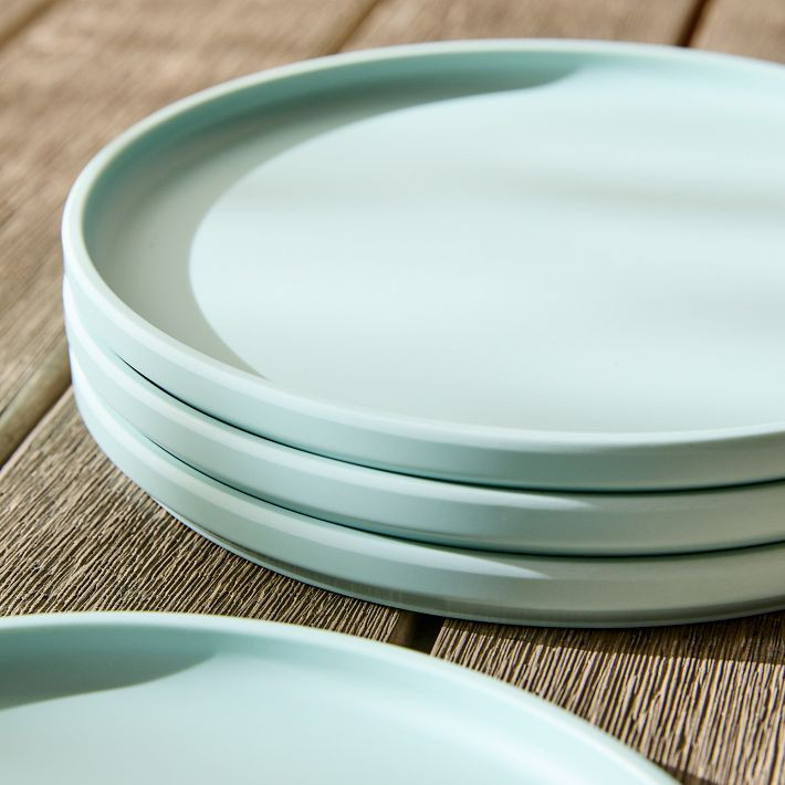 Modern Melamine Outdoor Salad Plate Sets | West Elm (US)